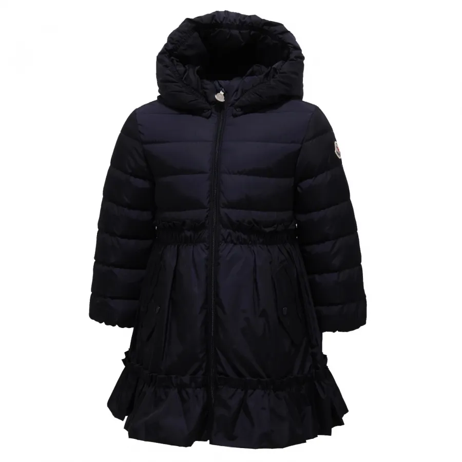 9773Z  piumino bimba GIRL MONCLER VAIREA blue jacket