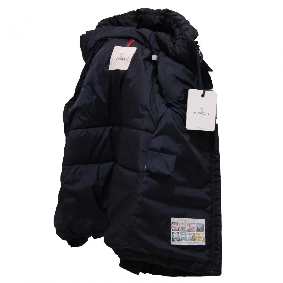 9773Z  piumino bimba GIRL MONCLER VAIREA blue jacket