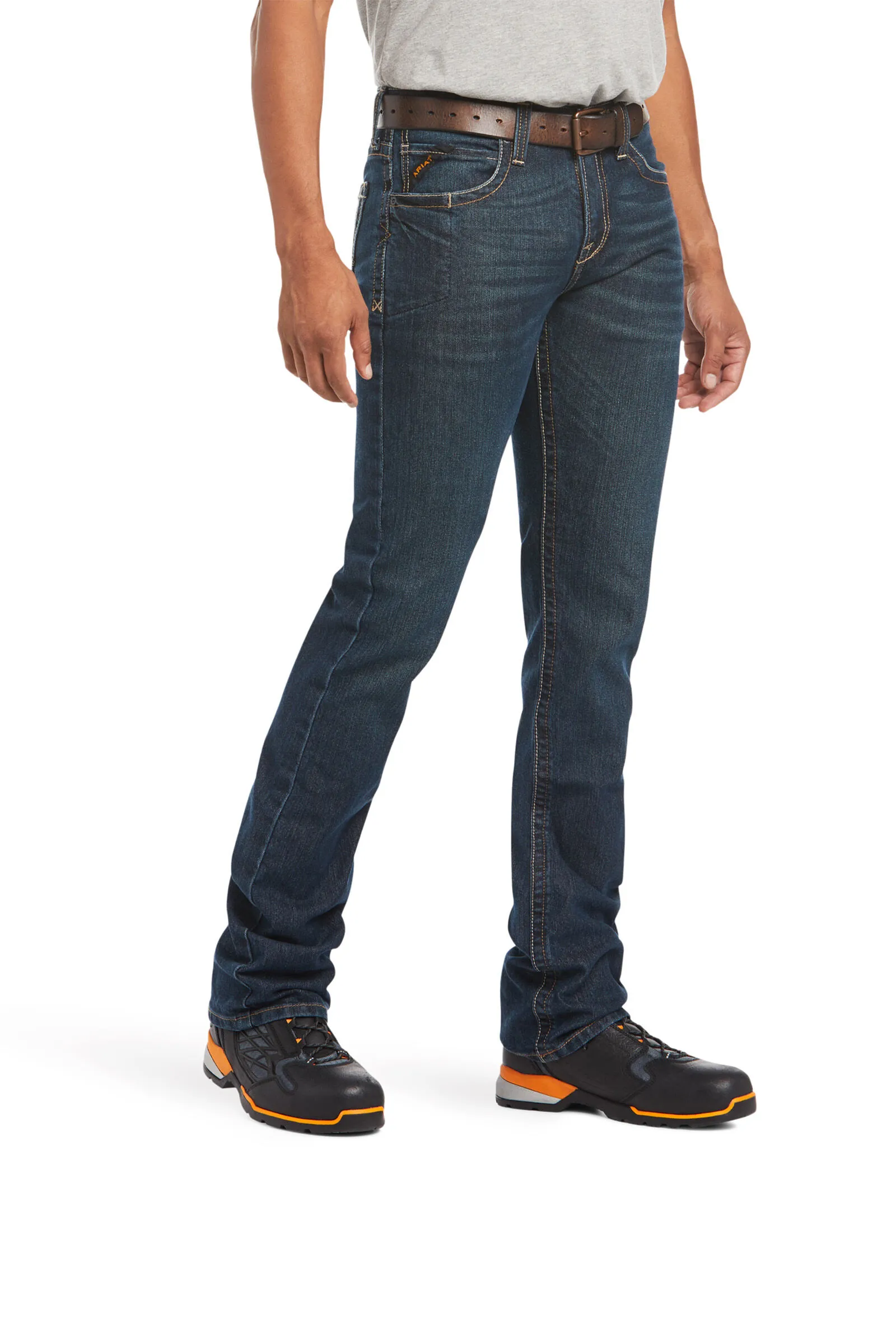 Ariat Uomo Rebar M7 Slim Durastretch Jeans a gamba dritta