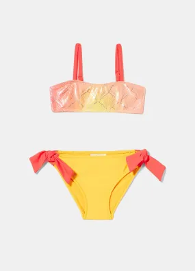 Bikini a fascia bambina