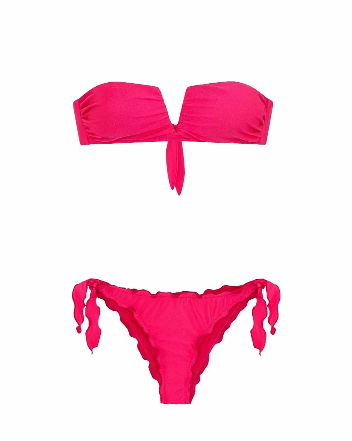 Bikini fascia fucsia