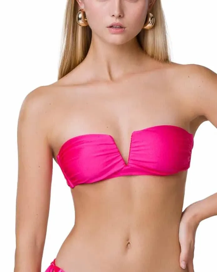 Bikini fascia fucsia