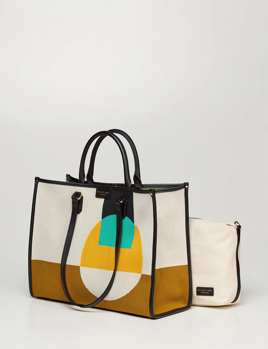 borsa bauhaus ocra