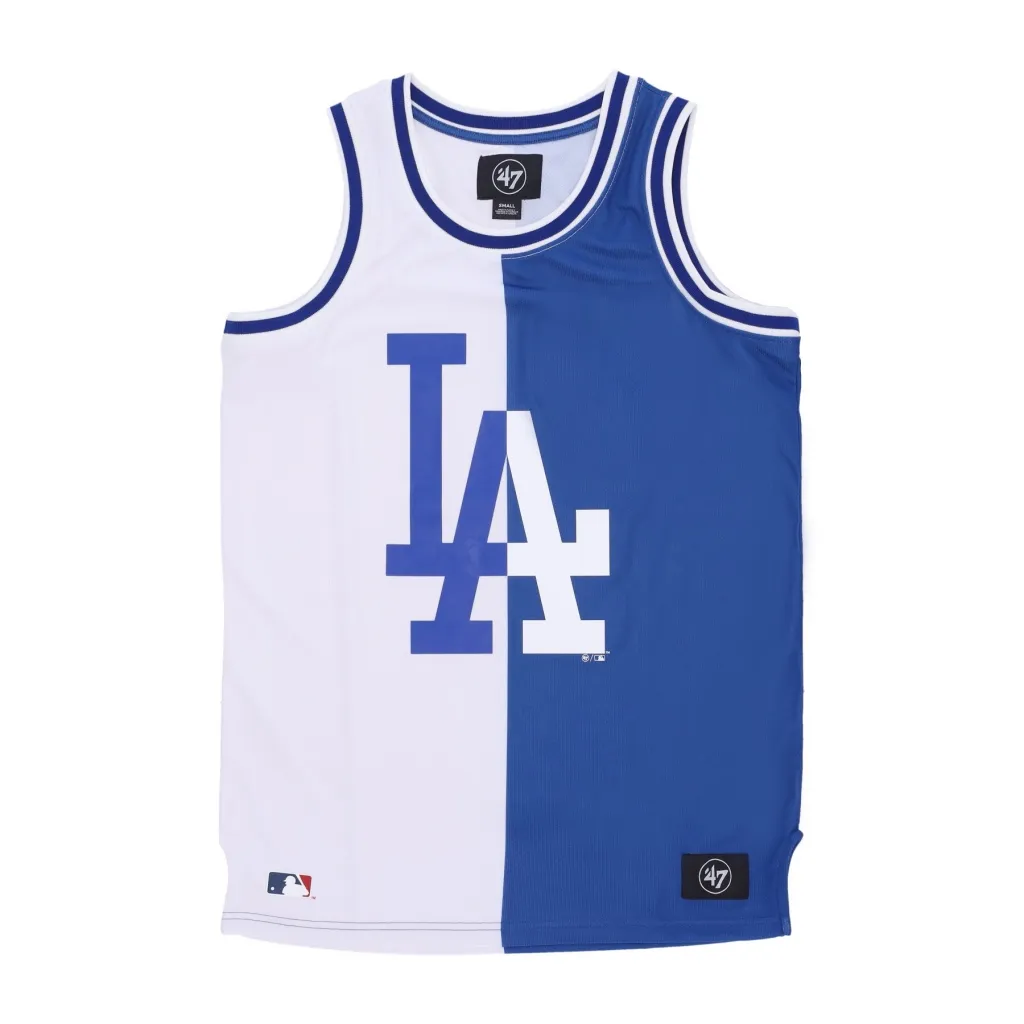 canotta tipo basket uomo mlb split grafton jersey losdod WHITE WASH