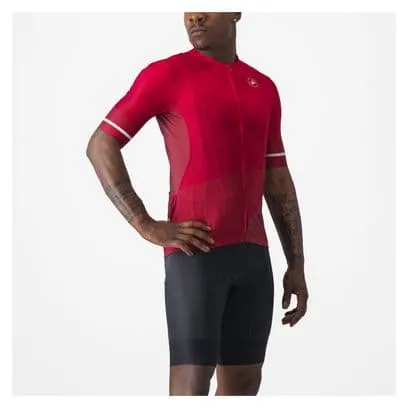 Castelli Orizzonte Short Sleeve Jersey Red