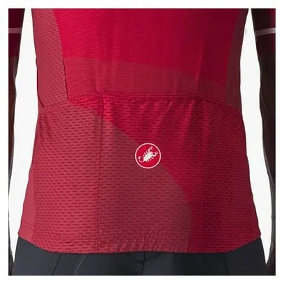 Castelli Orizzonte Short Sleeve Jersey Red