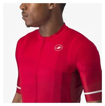 Castelli Orizzonte Short Sleeve Jersey Red