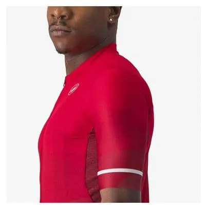 Castelli Orizzonte Short Sleeve Jersey Red