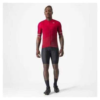 Castelli Orizzonte Short Sleeve Jersey Red