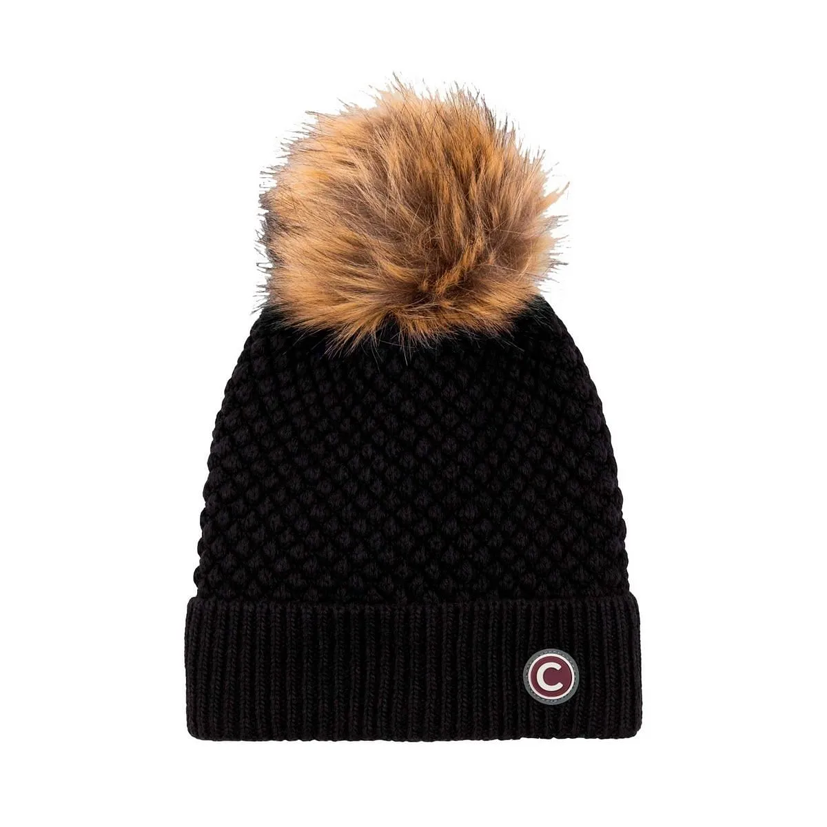      COLMAR ORIGINALS BEANIE PUNTO MAGLIA GRANA DI RISO DONNA  