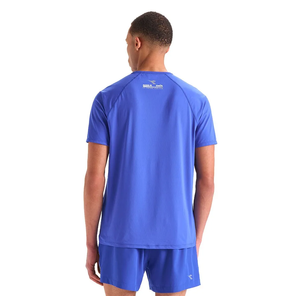 Diadora Maglia Running Superlight Be One Blue Uomo