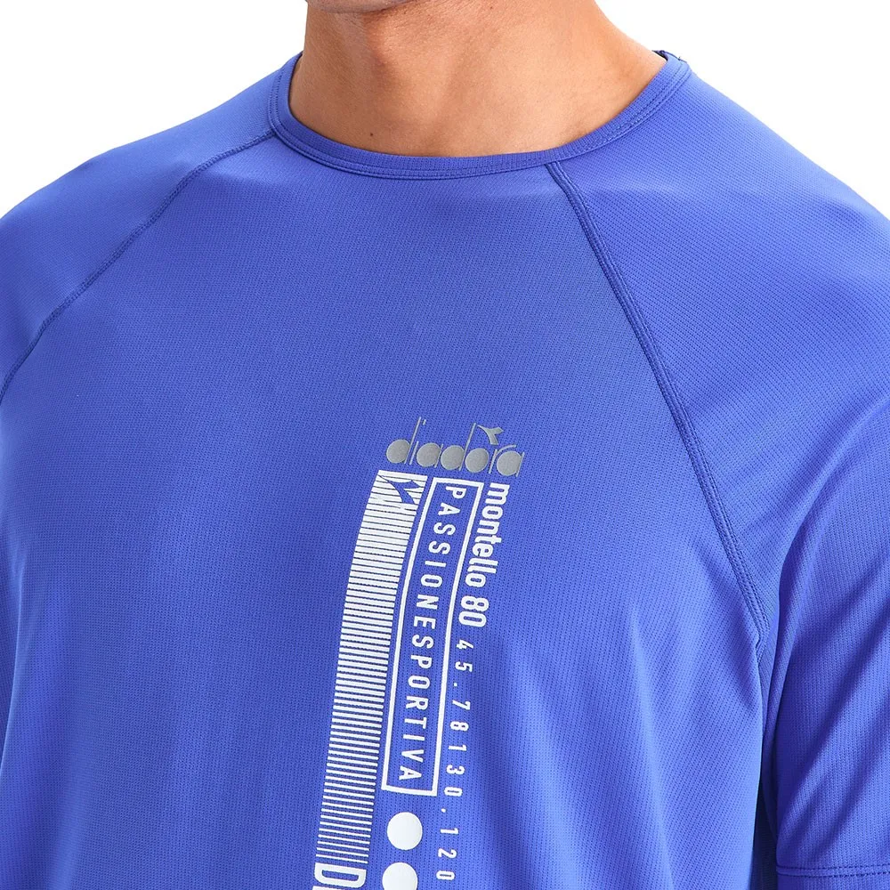 Diadora Maglia Running Superlight Be One Blue Uomo