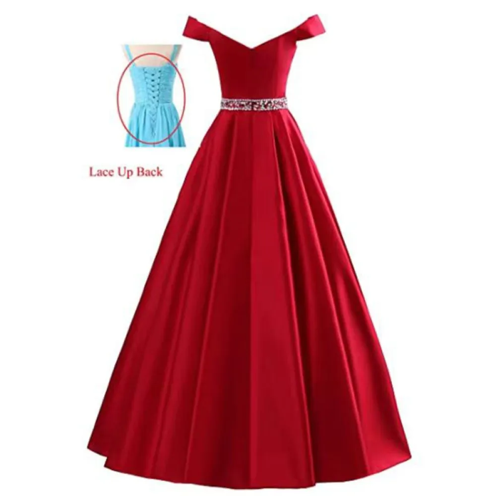 E Shopee Dress Red 2023 New Company Annual Meeting Abito da sera di nicchia con scollo a V lungo