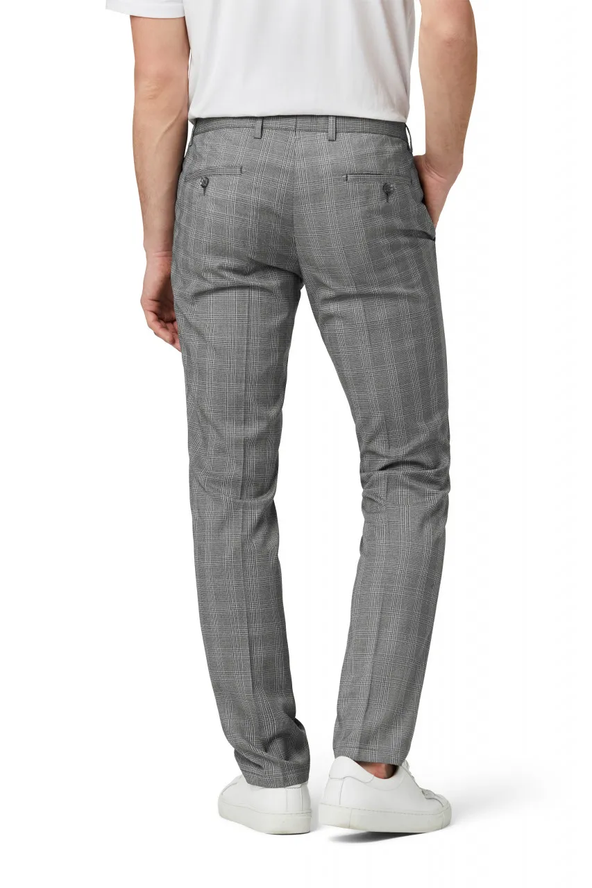 Extra slim fit digel move grey checked dress