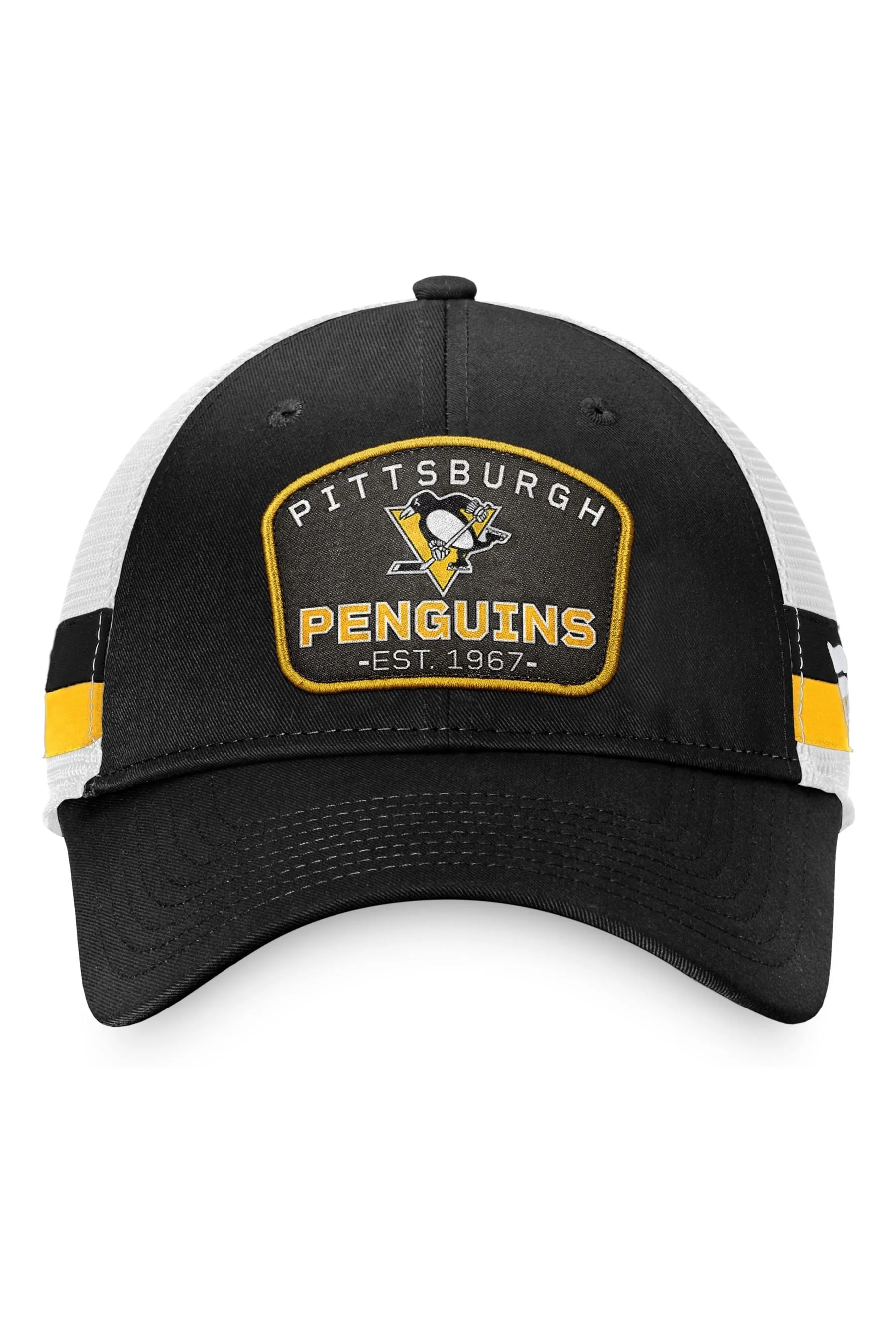 Fanatics - NHL Pittsburgh Penguins - Nero strutturata - Cappello trucker