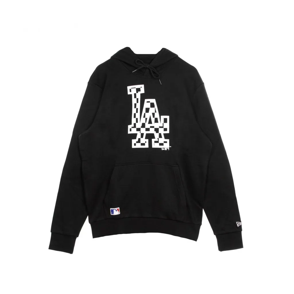 FELPA CAPPUCCIO MLB INFILL LOGO HOODY LOSDOD BLACK/WHITE