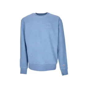 felpa girocollo uomo 12 galaxies faded crewneck BLUE