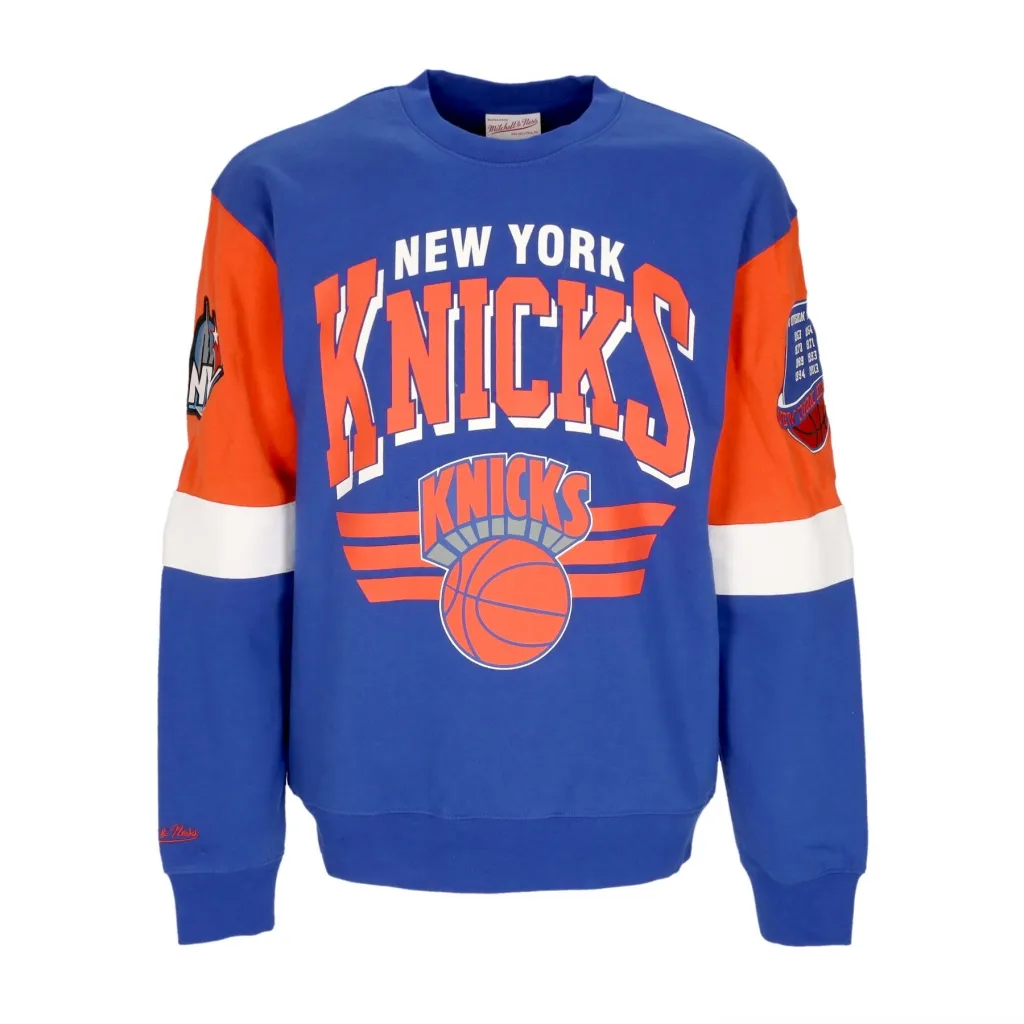 felpa girocollo uomo nba all over crew 30 neykni ORIGINAL TEAM COLORS