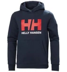 Felpa Helly Hansen JR HH LOGO HOODIE 2.0 (Navy) Bambino