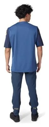 Fox Defend Taunt Short Sleeve Jersey Blue