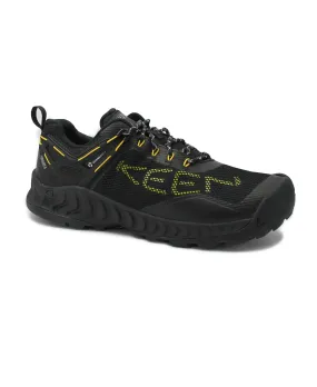 KEEN 1025910 NXIS EVO WP black keen yellow nero giallo sneakers uomo waterproof