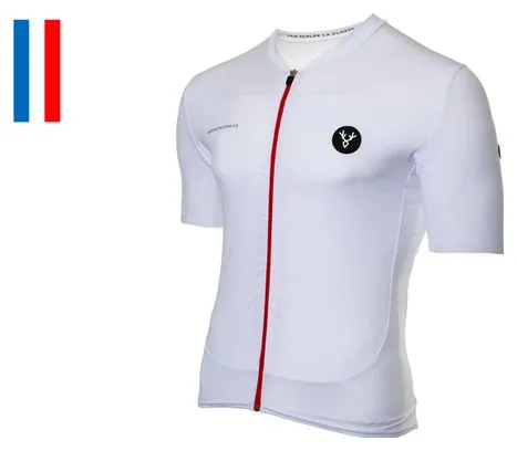 LeBram Galibier Short Sleeves Jersey White