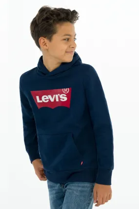 Levi's® Felpa con cappuccio con logo Batwing    