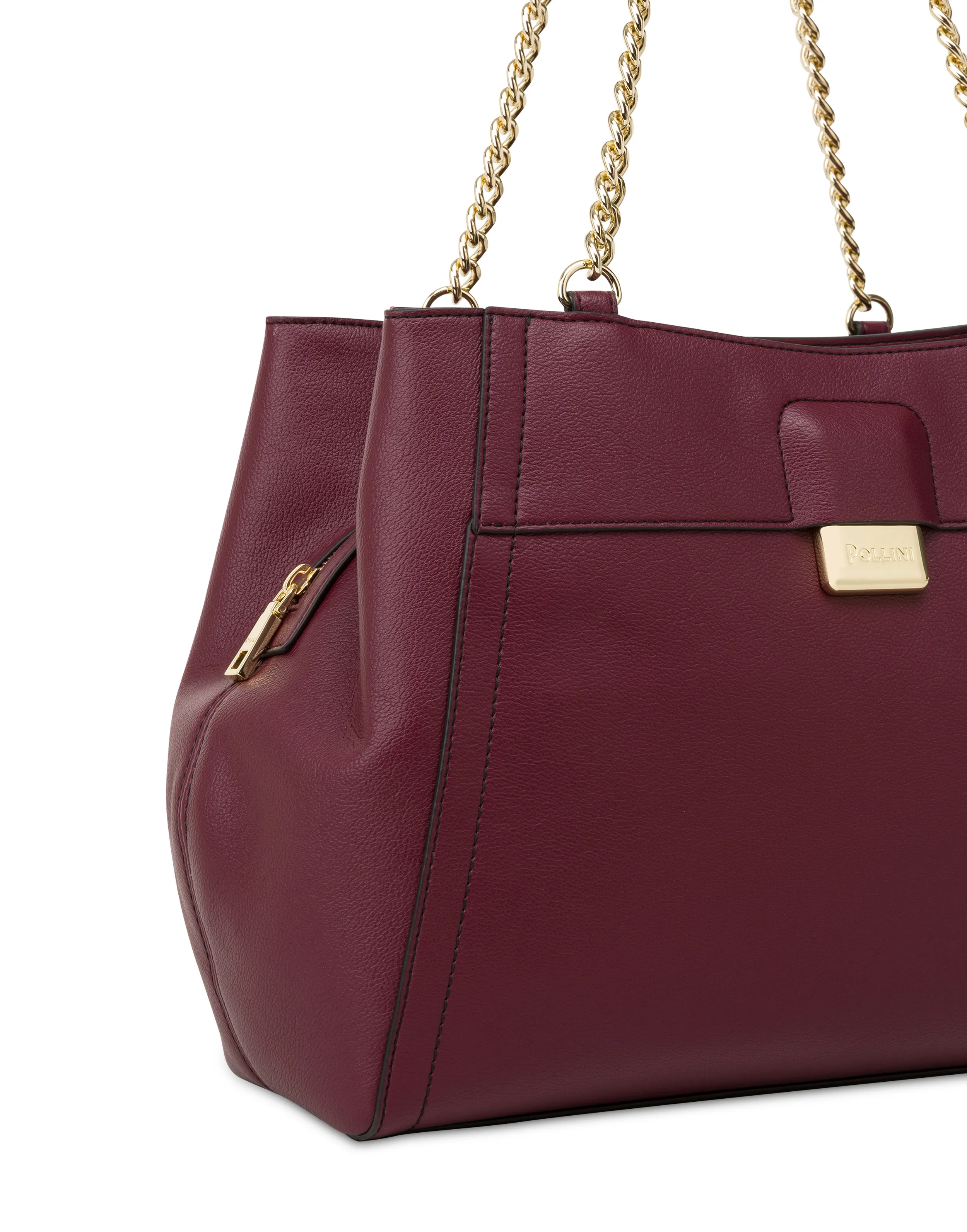     Linea Pollini Borsa A Spalla Bullion Burgundy