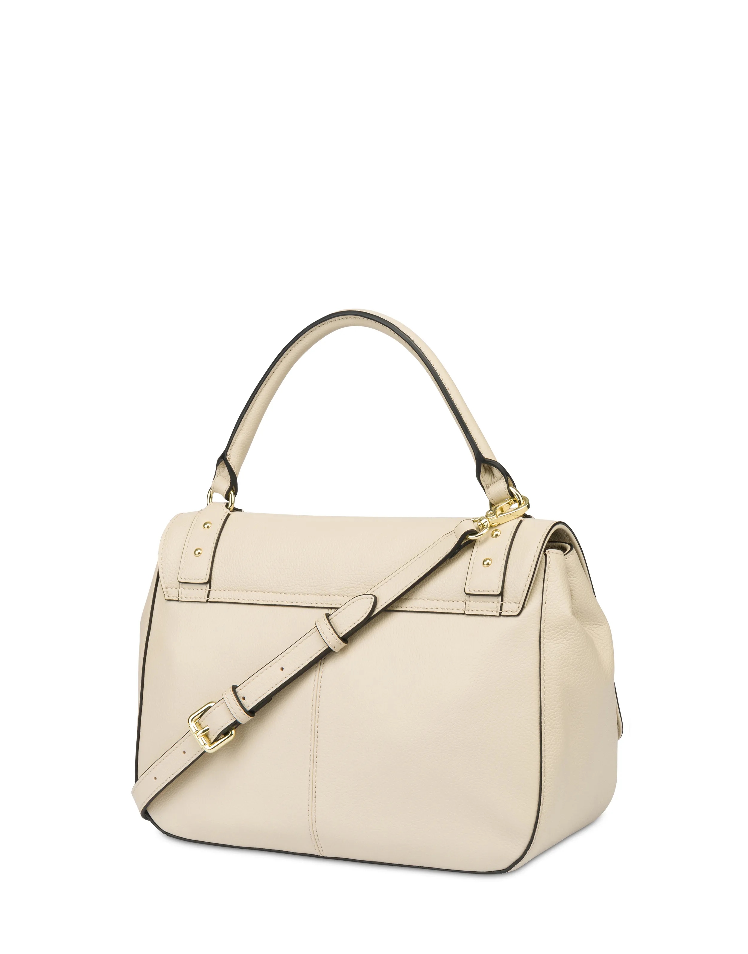     Linea Pollini Borsa Top Handle In Vitello Serena Avorio