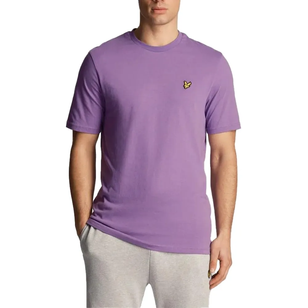 Lyle & Scott T Shirt Plain uomo TS400VOG X155 Card Purple