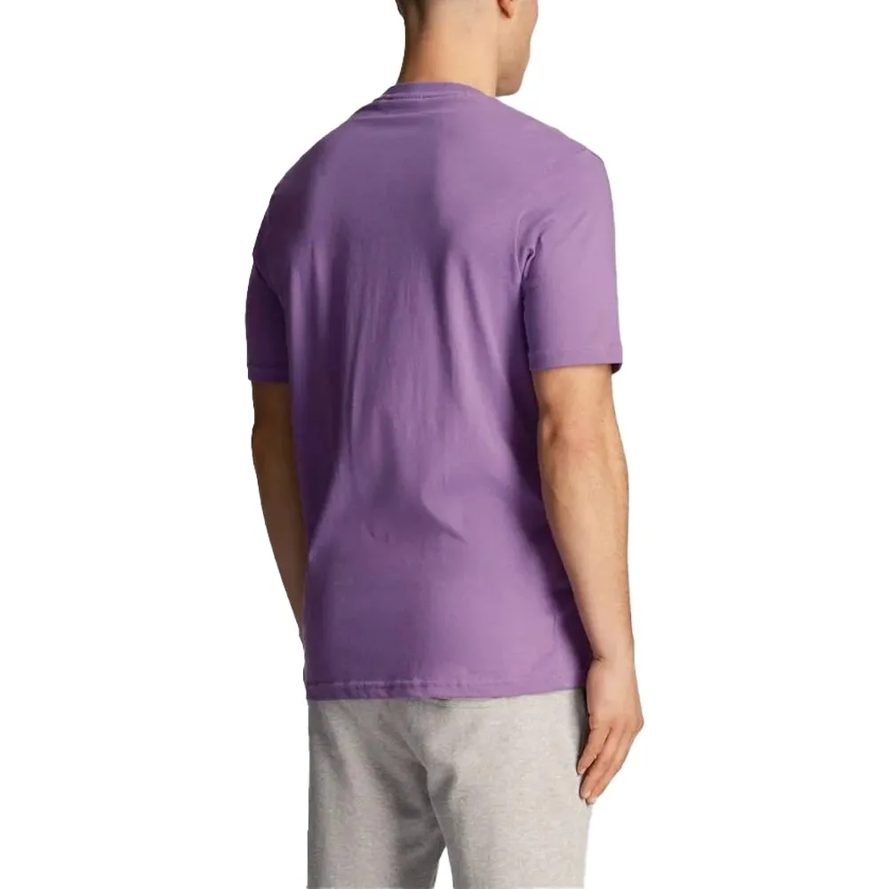 Lyle & Scott T Shirt Plain uomo TS400VOG X155 Card Purple