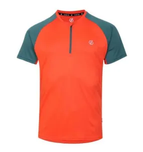 Maglietta con mezza zip Dare2B Maglia Gallantry (Trail Blz/Med) uomo