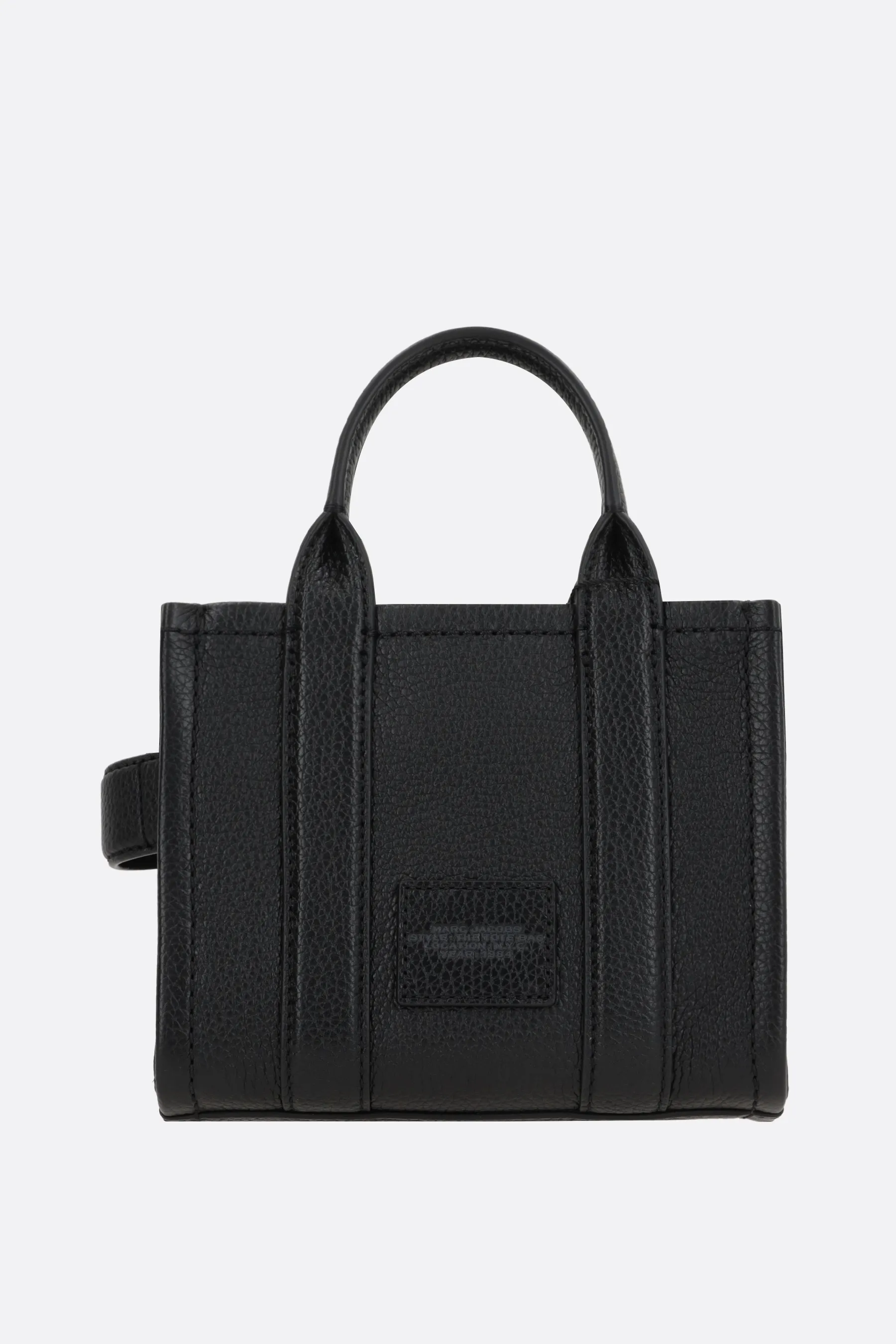  MARC JACOBS borsa The Mini Tote in pelle martellata 