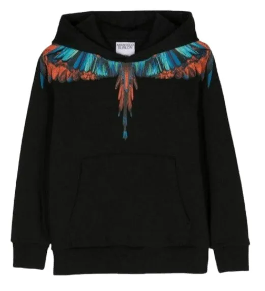 Marcelo Burlon Felpa con cappuccio CBBB001F22FLE0021020