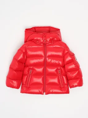 MONCLER  Piumino neonato Moncler Maya in piuma Rosso