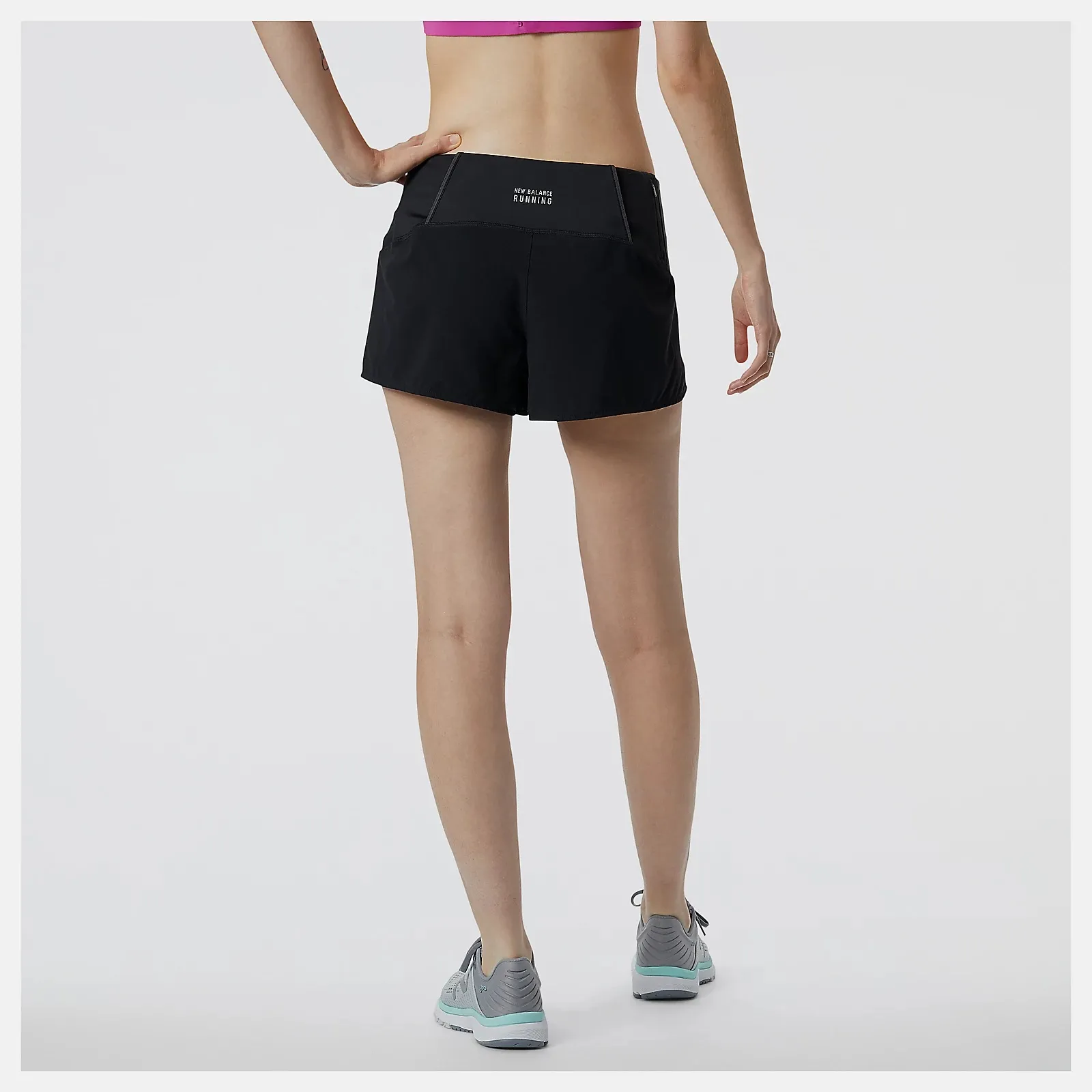 New Balance Impact Run 3'' Split Short Donna