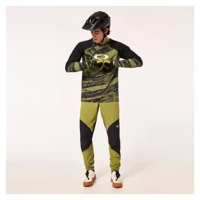 Oakley Seeker Airline Long Sleeve Jersey Green