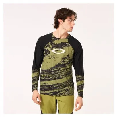 Oakley Seeker Airline Long Sleeve Jersey Green