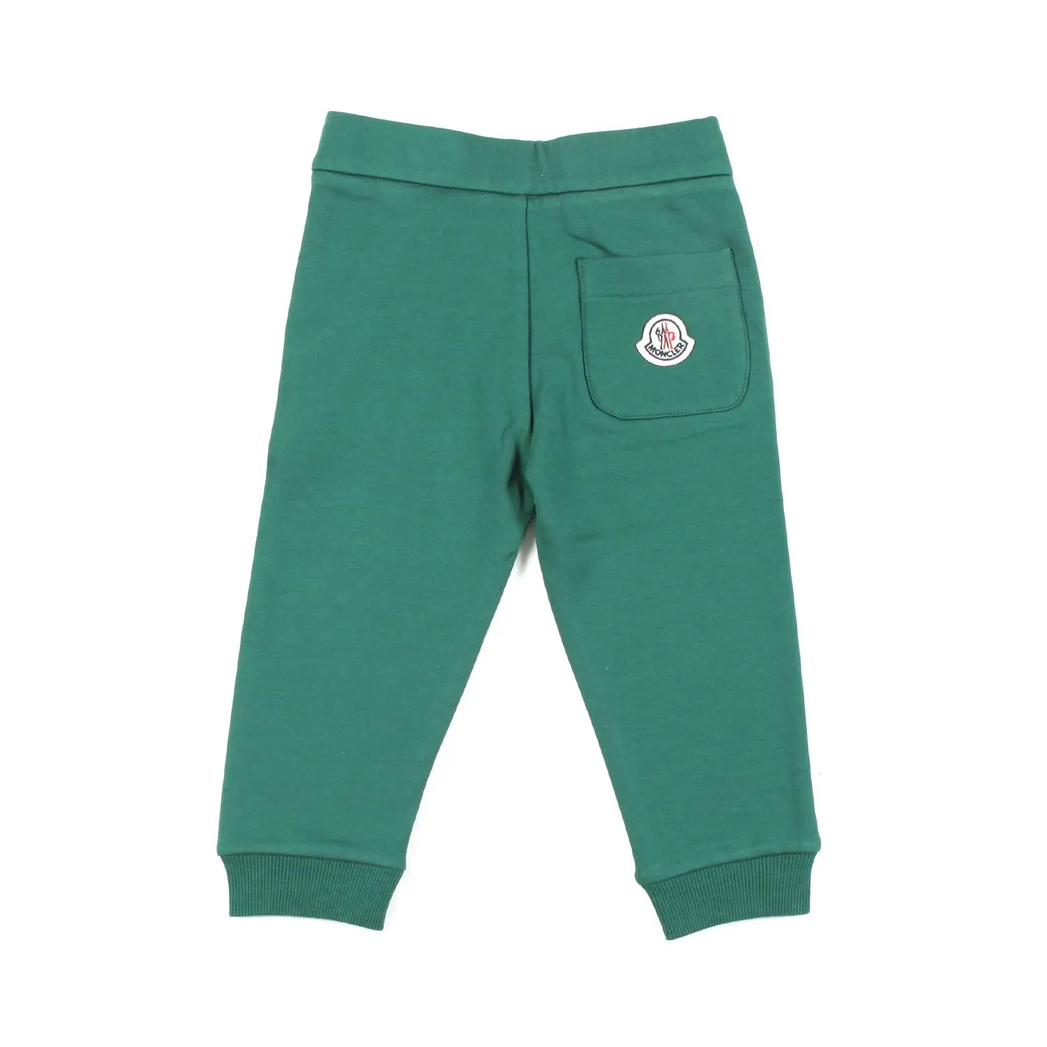 Pantalone Verde In Felpa Bimbo E Bimba