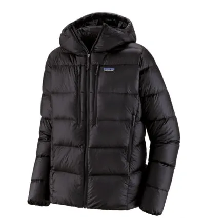 Patagonia M Fitz Roy Fitz Roy Down Hoody Jacket (Smolder Blue) uomo