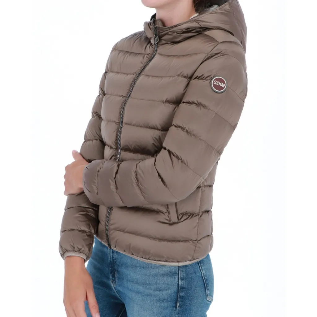 Piumino Colmar Originals Donna Bomber Cappuccio 5WG 57 COOKIE