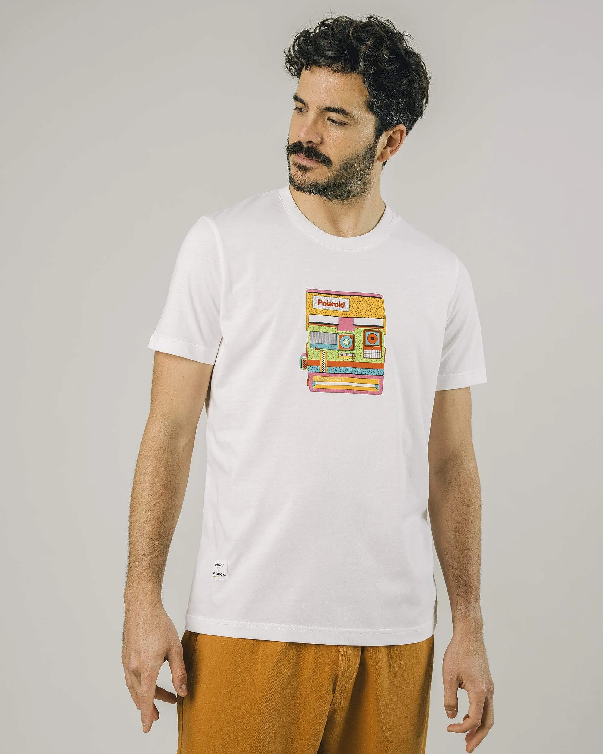 Polaroid 80 S Camera T-Shirt White