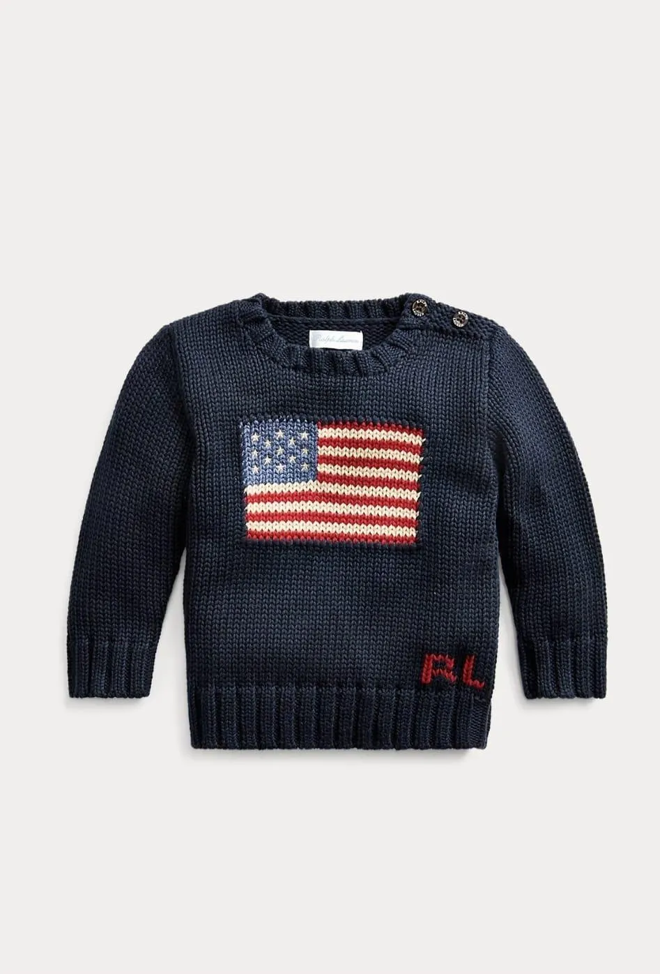 Polo Ralph Lauren maglia baby con intarsio