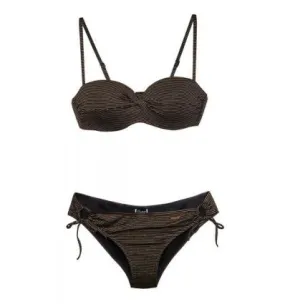 Protest Bikini a fascia CCup SALUTE - Colore: True Black