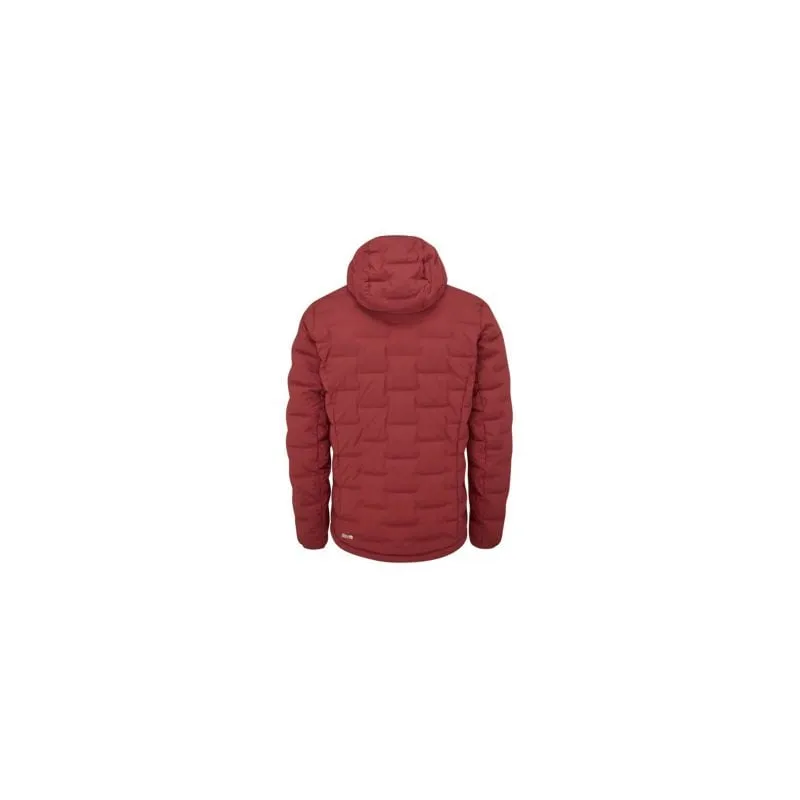 Rab Cubit Stretch Down Hooded Jacket (Oxblood Red) Uomo