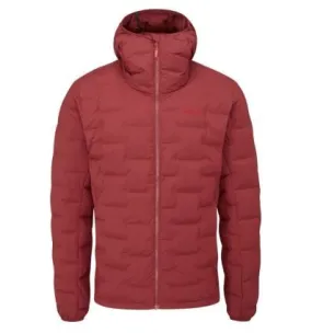 Rab Cubit Stretch Down Hooded Jacket (Oxblood Red) Uomo