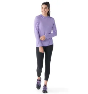 Smartwool Felpa con cappuccio Active Ultralite Donna ULTRA VIOLET ( LIGHT PURPLE)