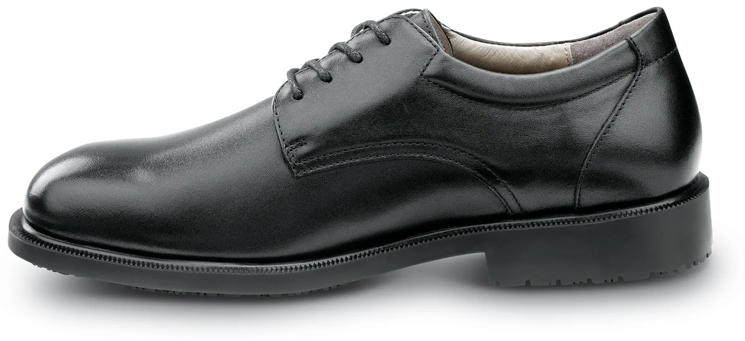 SR MAX  Arlington, Men's, Black, Dress Style, MaxTRAX Slip Resistant, Soft Toe Work Shoe