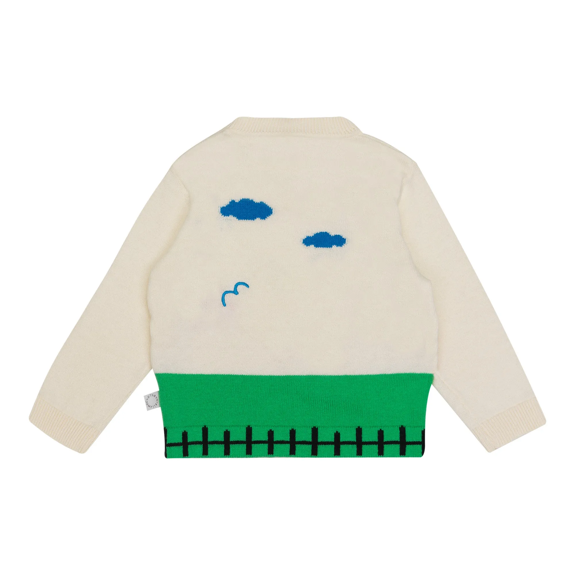 Stella McCartney maglia baby con intarsio