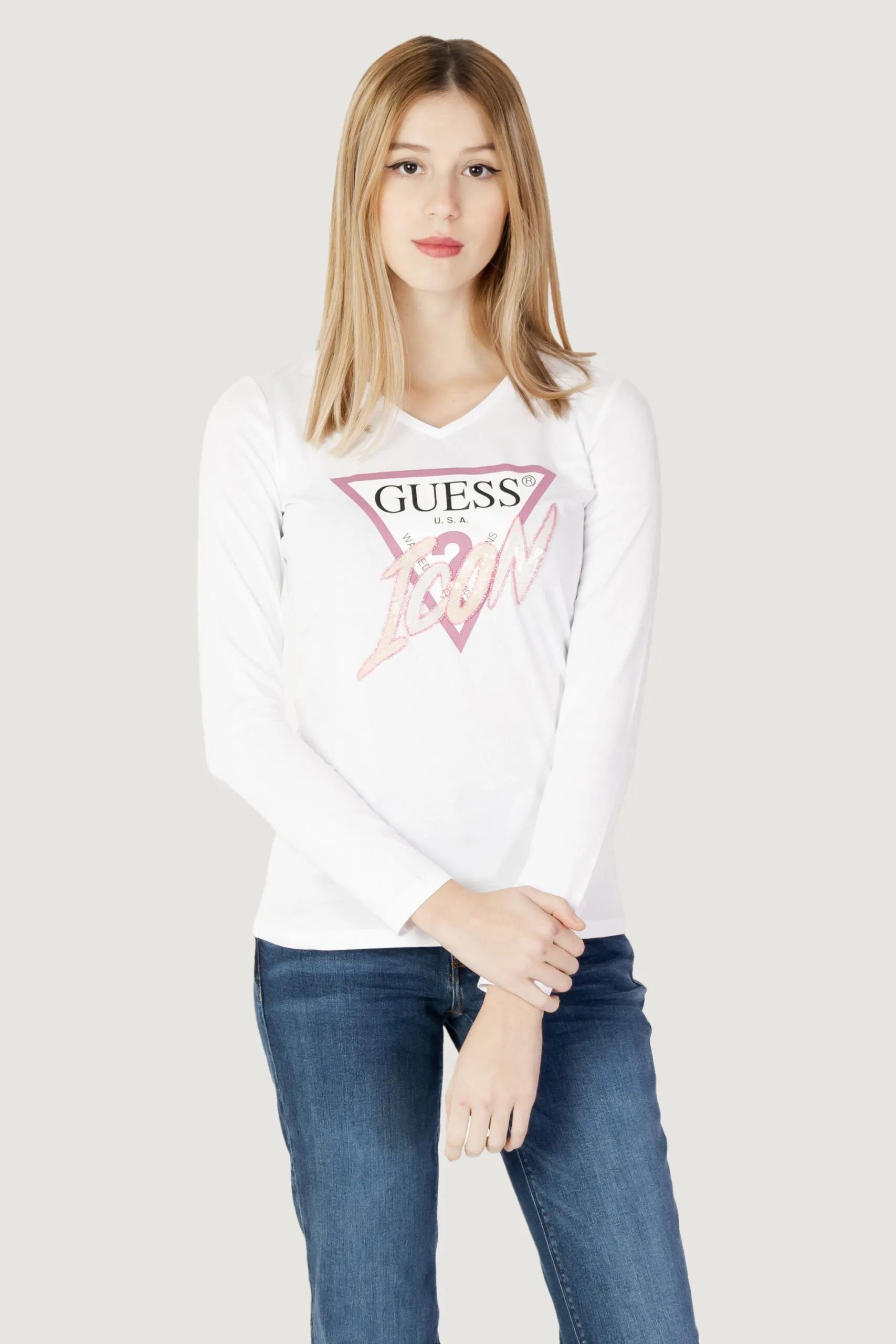 T-Shirt Guess W3RI13I3Z14